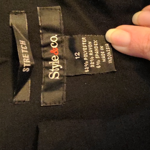 Style & Co. Black Slacks - Picture 4 of 4
